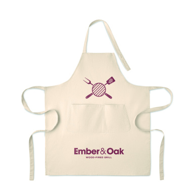 Logo trade promotional items picture of: Organic cotton apron 240 gr/m²